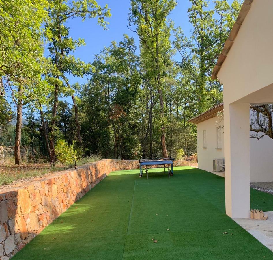 Superbe Villa Seillans La Grande Bastide Avec Piscine, Jardin, Climatisation Et Salle De Sport エクステリア 写真