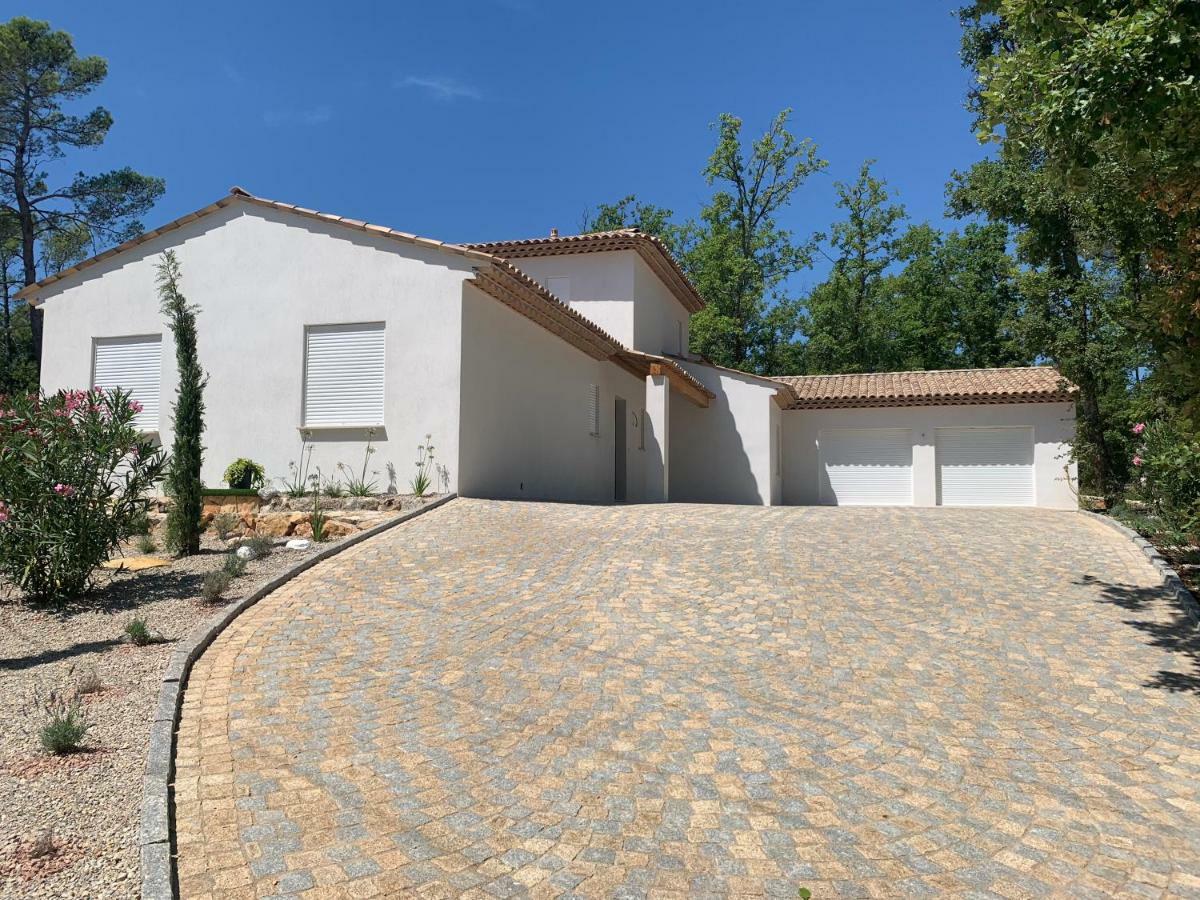 Superbe Villa Seillans La Grande Bastide Avec Piscine, Jardin, Climatisation Et Salle De Sport エクステリア 写真